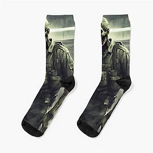 Private Zombie- zombie army types Socks