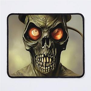 War is Hell Zombie Army Skull Soldier Mouse Pad