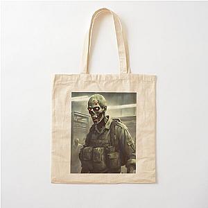 Private Zombie- zombie army types Cotton Tote Bag