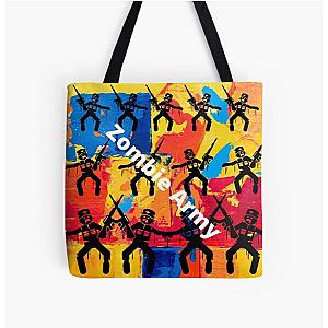 Rise of the Army of the Dead - The Living Dead Attack - Zombie army All Over Print Tote Bag