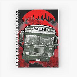 The Zombie Army Bus Spiral Notebook