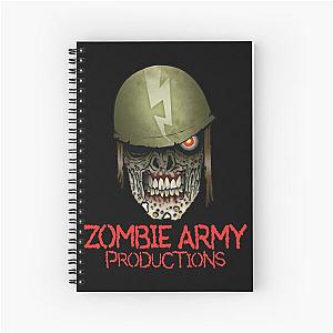 Zombie Army Productions Logo Spiral Notebook