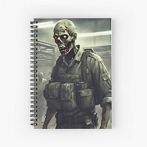 Private Zombie- zombie army types Spiral Notebook