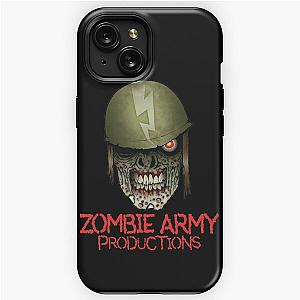 Zombie Army Productions Logo iPhone Tough Case