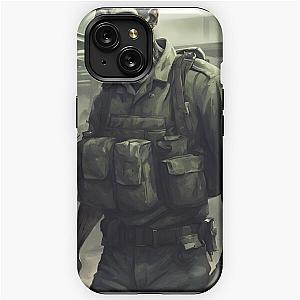 Private Zombie- zombie army types iPhone Tough Case