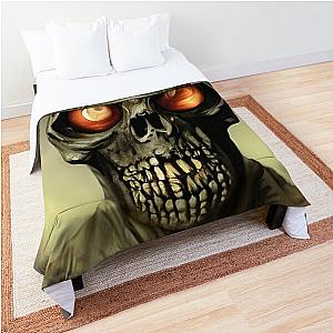 War is Hell Zombie Army Skull Soldier Comforter