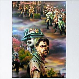 Zombie Protector Leads a Zombie Army Poster