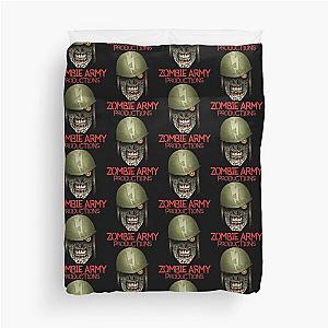 Zombie Army Productions Logo Duvet Cover