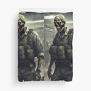 Private Zombie- zombie army types Duvet Cover