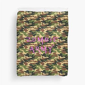 Zombie Army Army Duvet Cover