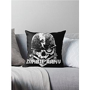 Zombie Army Street Style Logo Throw Pillow