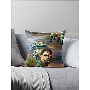 Zombie Protector Leads a Zombie Army Throw Pillow