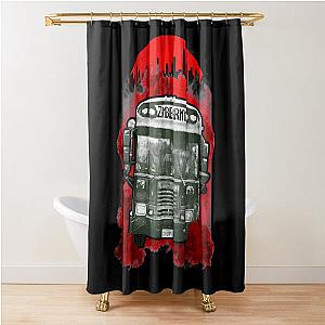 The Zombie Army Bus Classic  Shower Curtain