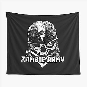 Zombie Army Street Style Logo Tapestry