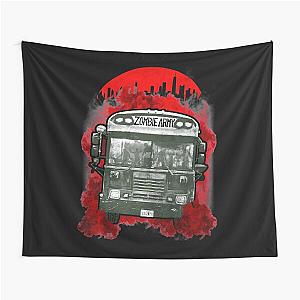 The Zombie Army Bus Classic  Tapestry