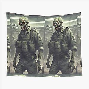 Private Zombie- zombie army types Tapestry