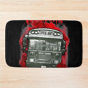 The Zombie Army Bus Classic  Bath Mat