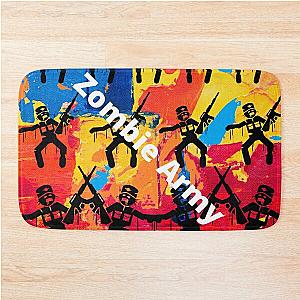 Rise of the Army of the Dead - The Living Dead Attack - Zombie army Bath Mat