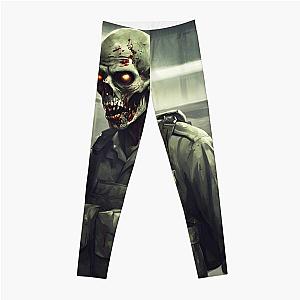 Private Zombie- zombie army types Leggings