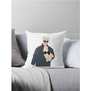 Jacobim Mugatu and Kiva the Diva Zoolander Throw Pillow