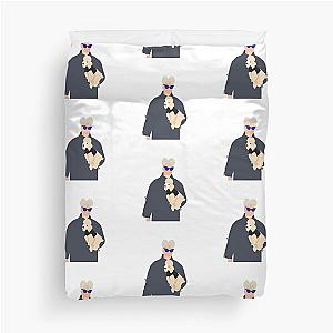 Jacobim Mugatu and Kiva the Diva Zoolander Duvet Cover