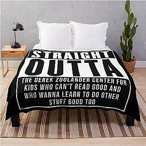 STRAIGHT OUTTA Zoolander - Straight Outta Compton Parody Throw Blanket