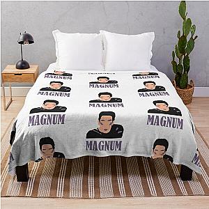 Magnum Derek Zoolander movie Throw Blanket