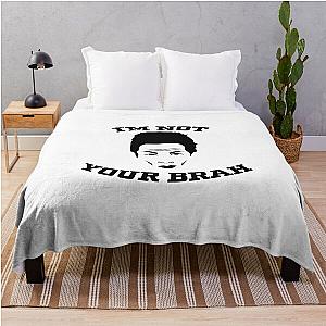 I'm Not Your Brah Zoolander Meme Throw Blanket