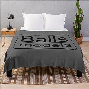 Balls Models - Zoolander Throw Blanket