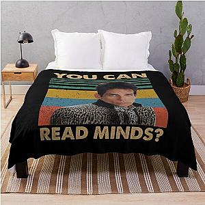 Zoolander you can read minds vintag Throw Blanket