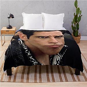 Zoolander look meme derek Throw Blanket