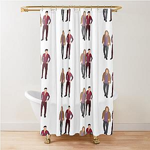 Derek and Hansel Zoolander fashion week Shower Curtain