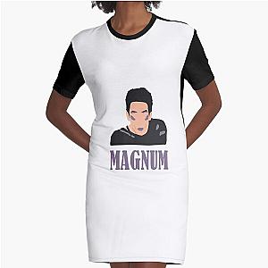 Magnum Derek Zoolander movie Graphic T-Shirt Dress