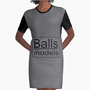 Balls Models - Zoolander Graphic T-Shirt Dress