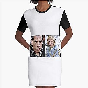 Zoolander Meme Graphic T-Shirt Dress