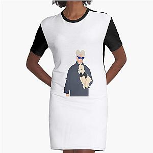 Jacobim Mugatu and Kiva the Diva Zoolander Graphic T-Shirt Dress