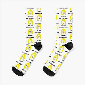 Don't You Know I'm Loco Zoolander Meme Socks