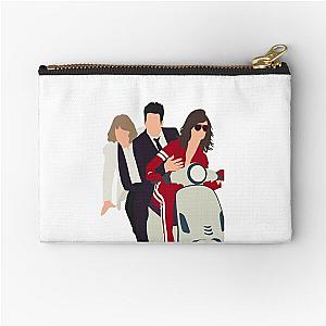 Derek Hansel and Valentina Zoolander movie Zipper Pouch