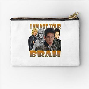 Zoolander I Am Not Your Brah Design Ben Stiller Zipper Pouch