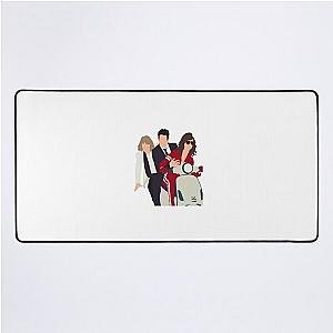 Derek Hansel and Valentina Zoolander movie Desk Mat