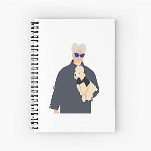 Jacobim Mugatu and Kiva the Diva Zoolander Spiral Notebook