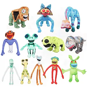 Zoonomaly Plush Toys Monster Toy Dolls Game Animation Plush Soft Cuddle Adorable Gifts Holiday Birthday Party Home Decoration