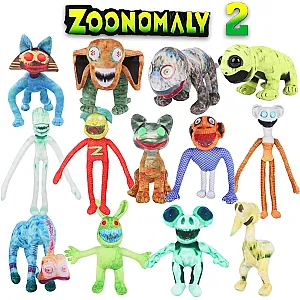 2024 New Zoonomaly Peluches Toys Zoonomaly Plush Toys Fans Hot Game Anime Figures Dolls Monster Toy Kids Birthday Gifts Boys Dec