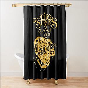 Classic Dire Straits Zz Top Rock Band Legend Music Shower Curtain