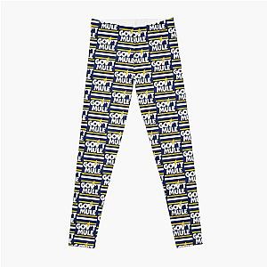 band music zz top vintage logo Leggings