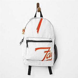 blackwhitereddesign rock band zz top album Backpack