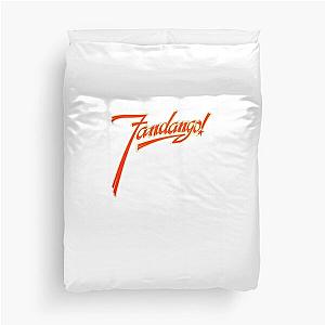 blackwhitereddesign rock band zz top album Duvet Cover